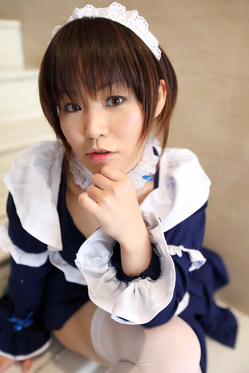 Japanese Cosplay Maid Girl