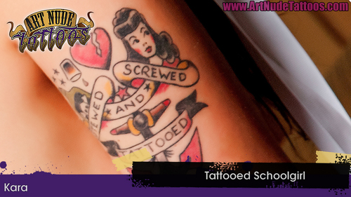 Kara Tattooed Schoolgirl - Play FREE Preview Video!