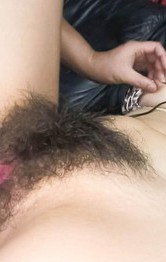 Kaoru Natsuki's Hairy Pussy Gets Filled With Toys