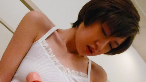 Akina Hara has japanese amateur sex with a dildo
