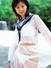 Cute Japan Teen AV Star Aki Hoshino Schoolgirl Cosplay 040225 