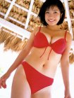 Busty Hot Red Bikini Model Komukai Minako Sexy Body 031219